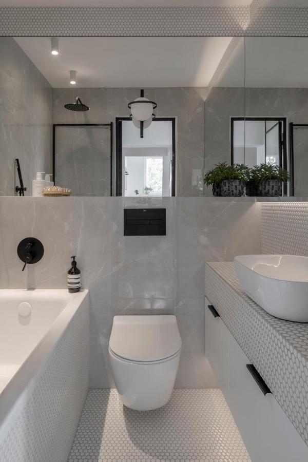 Stylowy Apartament Przy Metrze Varsovia Exterior foto
