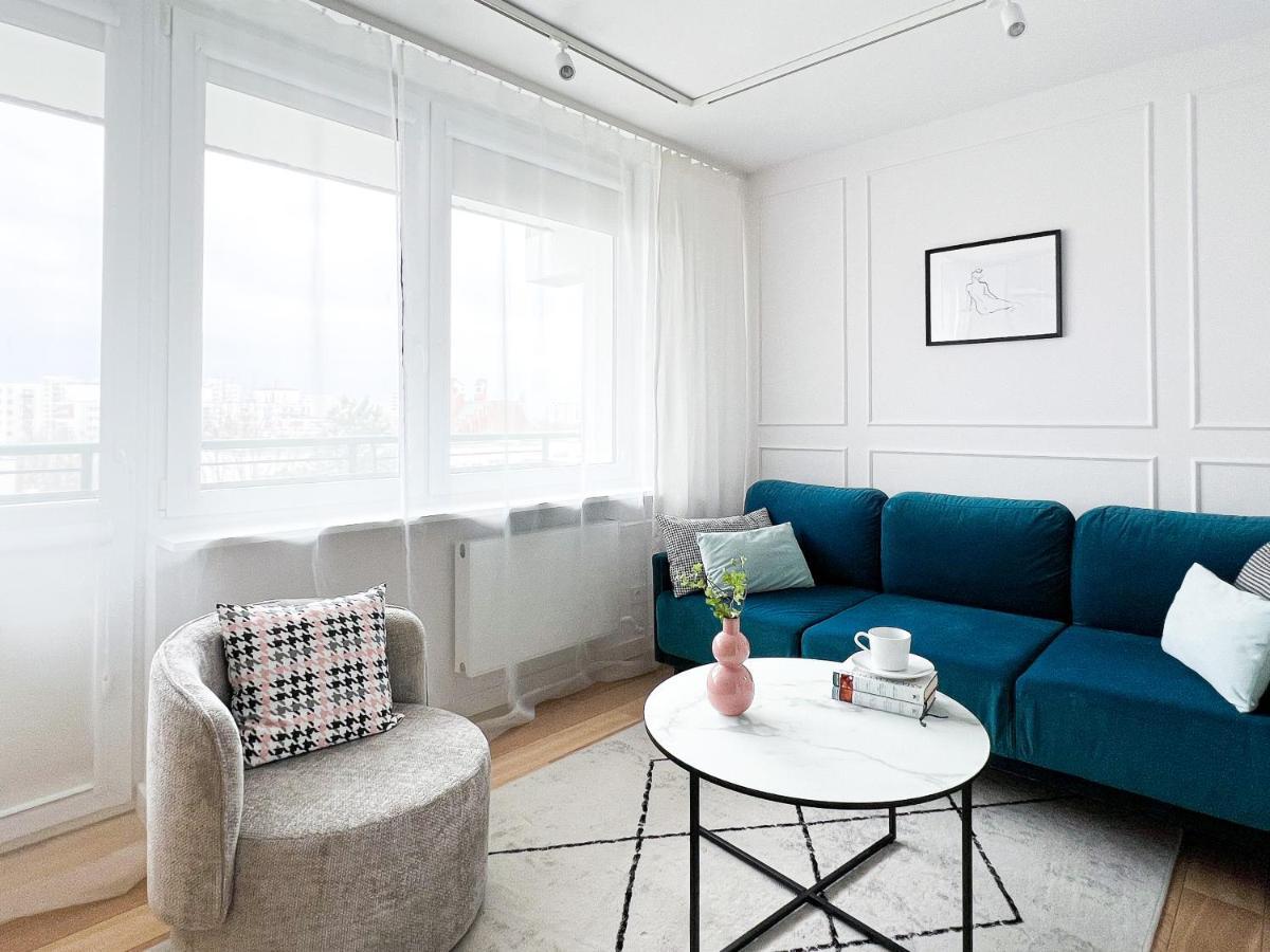 Stylowy Apartament Przy Metrze Varsovia Exterior foto