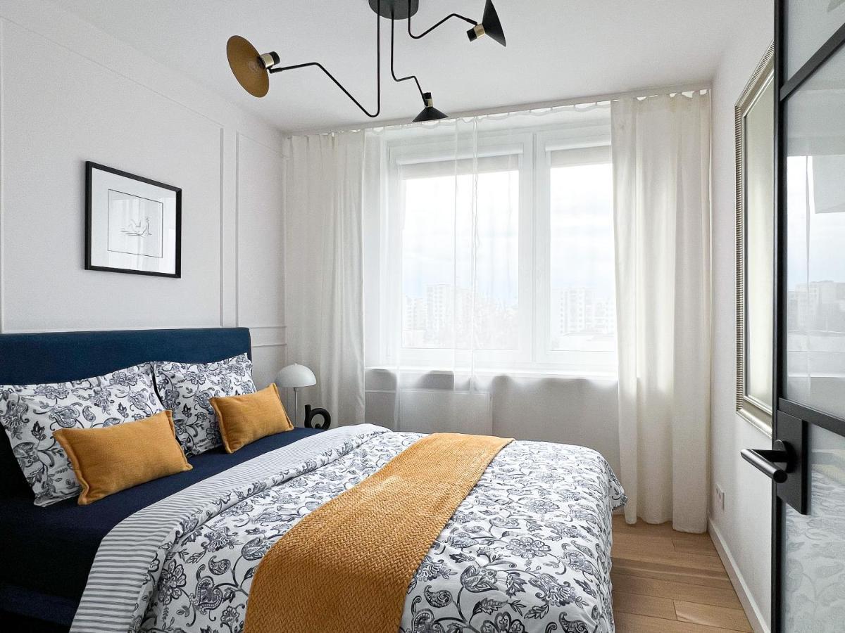 Stylowy Apartament Przy Metrze Varsovia Exterior foto