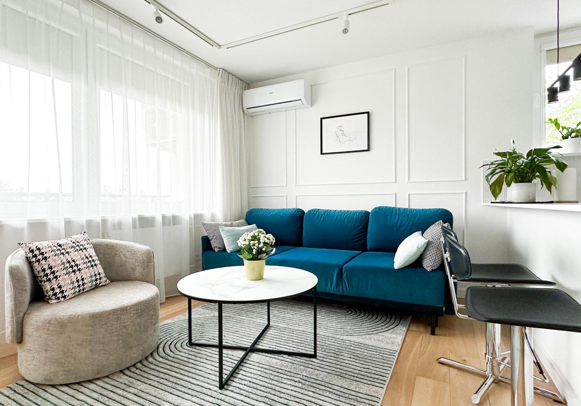 Stylowy Apartament Przy Metrze Varsovia Exterior foto